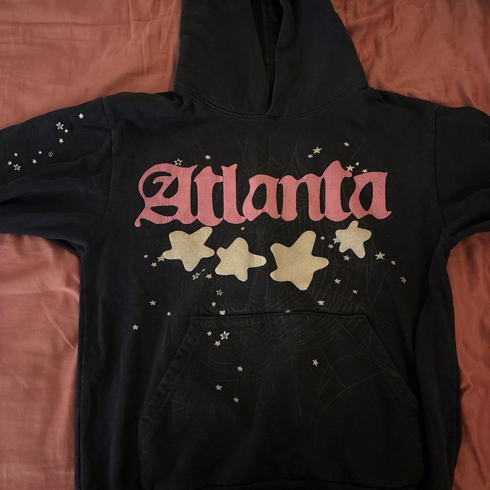 Atlanta Spider Hoodie - Navy Blue